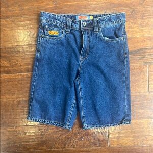 Empyre Blue Denim Junior Shorts, Size 27